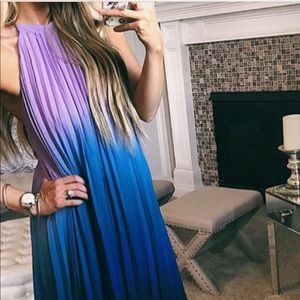 Aura Hombre Women’s Halter Maxi Dress